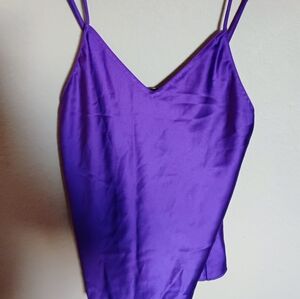 Purple Spaghetti Strap Top